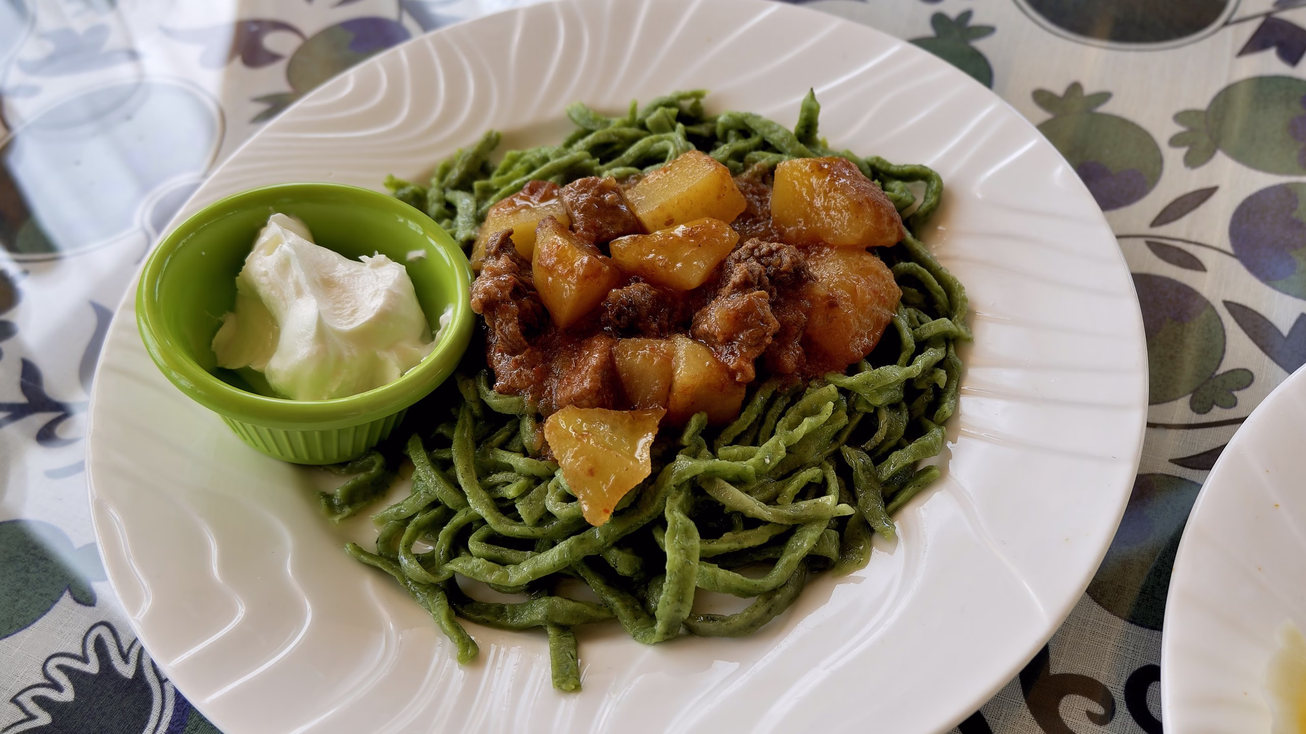 緑の麺　Shivit Oshi