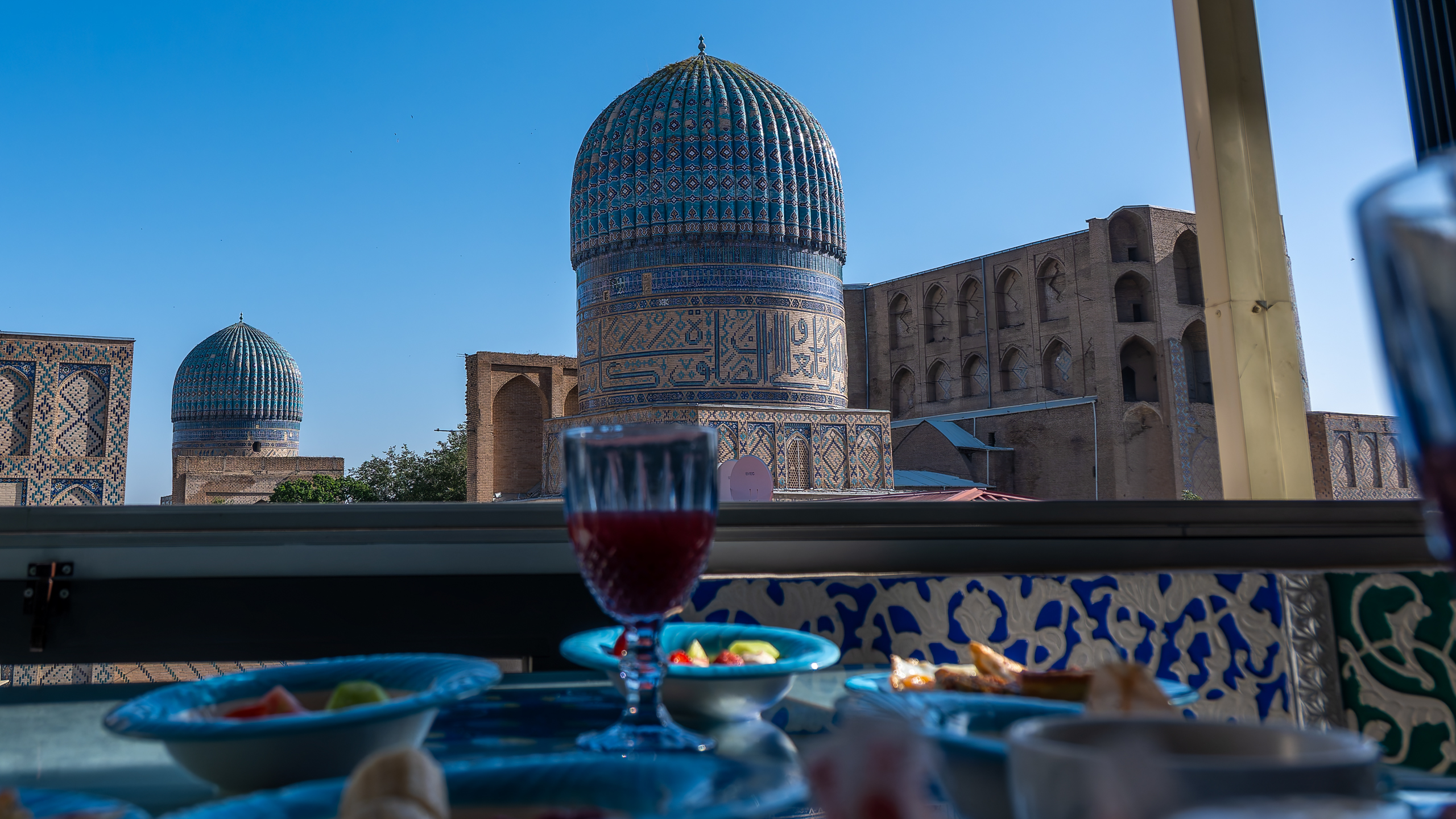 ホテル朝食　モスクビュー