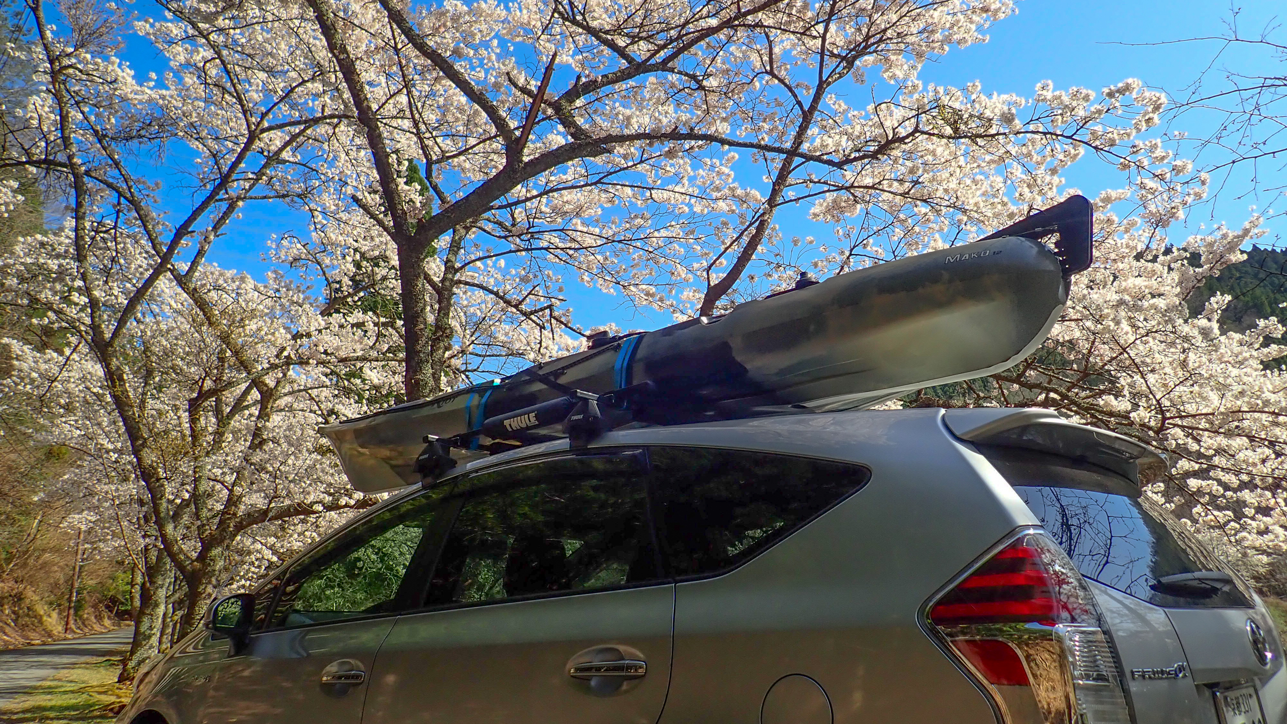 カヤック車載